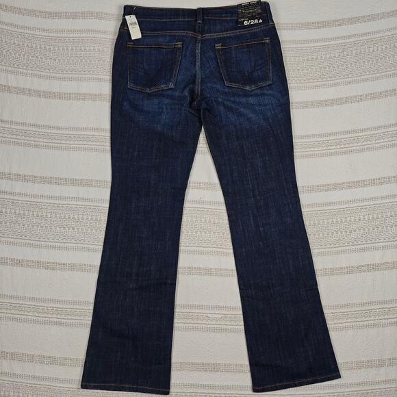 Gap Women’s Dark Wash Bootcut Jeans Low Rise Size 6/28A New With Tags - Picture 2 of 11